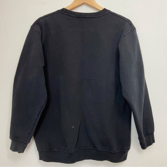 FORTNITE graphic sweatshirt fleece black white scoop neck long sleeves medium - Picture 3 of 9